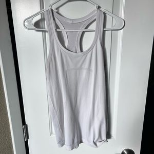 Lululemon white swiftly tank